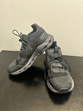 On Running Cloudnova Black Eclipse Running Shoes W9